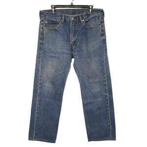 Levi 505 Mens W36 L29 Blue Jeans Medium Wash